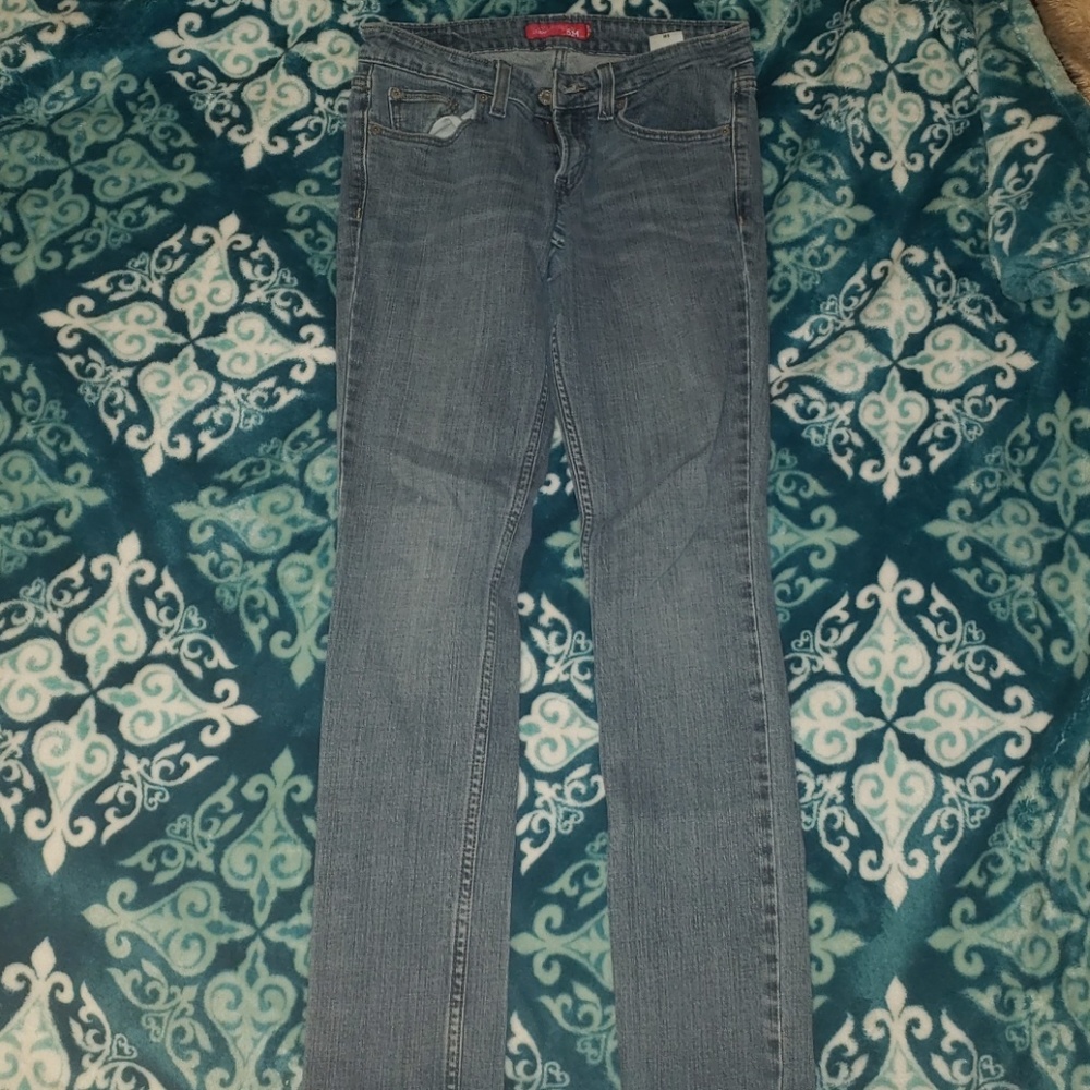 Levi's low rise skinny jeans